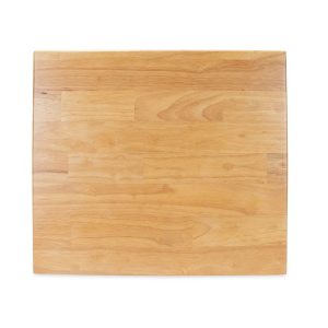 Camco Stove Top Cover, Oak Accents ™, 19-5/8 Inch X 17-1/2 Inch, Oak Finish, Hardwood, With Rubber Pucks to Silence Stove Rattles – 43521