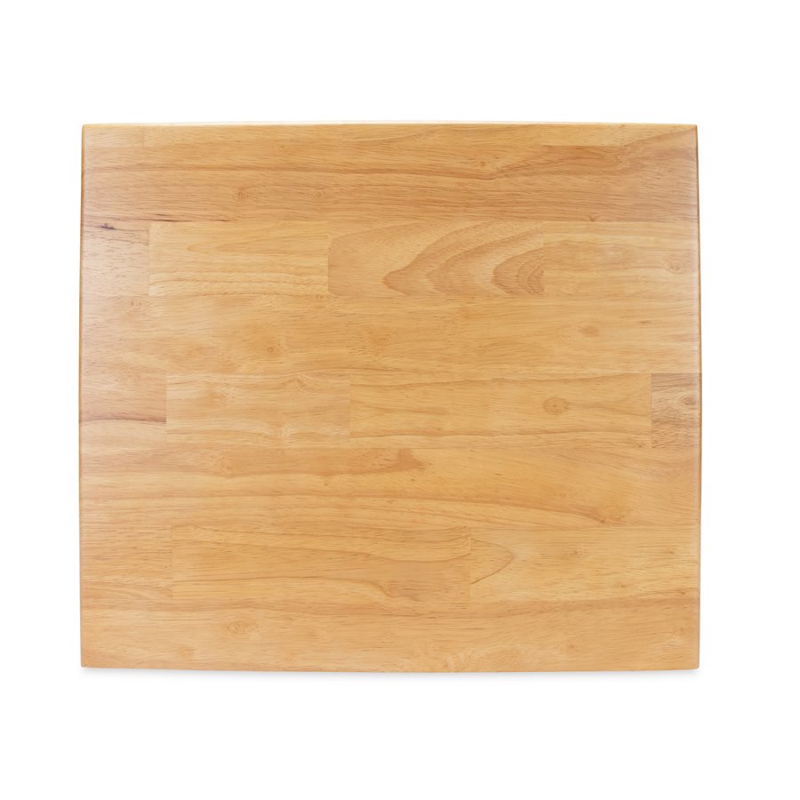 Camco Stove Top Cover, Oak Accents ™, 19-5/8 Inch X 17-1/2 Inch, Oak Finish, Hardwood, With Rubber Pucks to Silence Stove Rattles – 43521