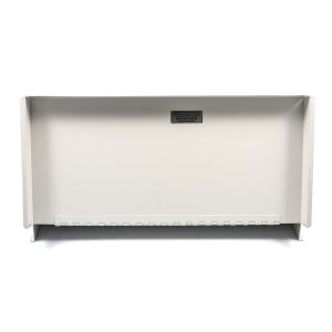 Camco Stove Top Cover, Universal Fit, White Powder Coated, Steel, Does Not Silence Stove Rattles, With English/ French Language Packaging – 43557
