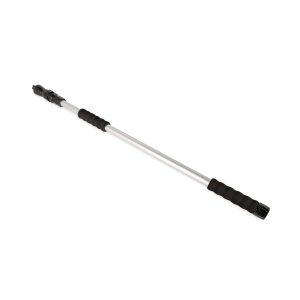 Camco Car Wash Brush, 11 Inch Rectangular Brush Head, White/ Gray Bristles, 43 Inch to 71 Inch Telescoping Handle, Without Hose Connection – 43633