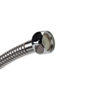 Camco Shower Head, Hand Held with 60 Inch Hose, With 5 Available Spray Settings, With on/ Off Valve, Fits Standard 1/2 Inch Shower Arm, Chrome – 43713