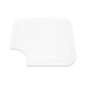 Camco Cutting Board, With Adjustable Feet to Fit Multiple Sink Sizes, White, Plastic, 12-1/2 Inch Length X 14-1/2 Inch Width – 43857