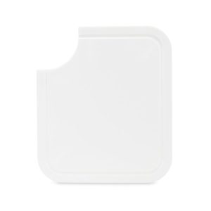 Camco Cutting Board, With Adjustable Feet to Fit Multiple Sink Sizes, White, Plastic, 12-1/2 Inch Length X 14-1/2 Inch Width – 43857
