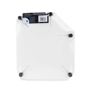 Camco Cutting Board, With Adjustable Feet to Fit Multiple Sink Sizes, White, Plastic, 12-1/2 Inch Length X 14-1/2 Inch Width – 43857