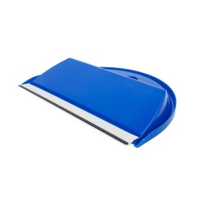 Camco Broom, Whisk Type, With Dustpan, Blue Bristles/ Dustpan, Without Handle – 43945
