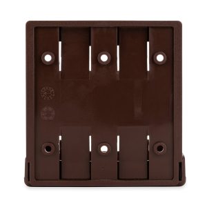 Camco Cup Holder, Wall Mount, With Self Adhesive Mount and Screw Mount, Adjustable Size, Brown – 44043