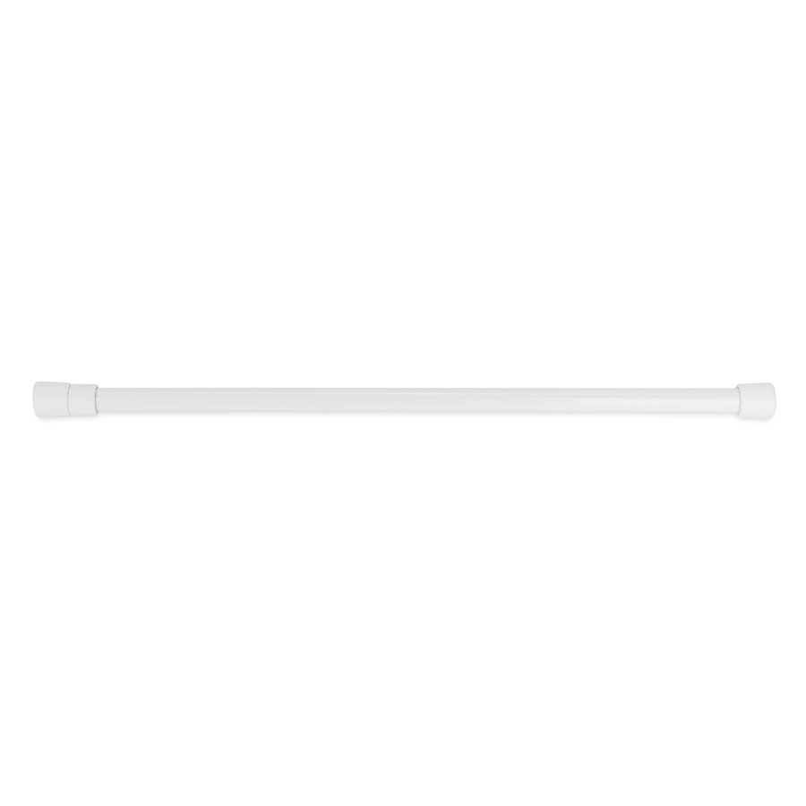 Camco Refrigerator Content Brace, Spring Loaded Bar Style, Bar Extends from 16 Inch Length to 28 Inch Length, White Plastic, Set of 3 – 44053