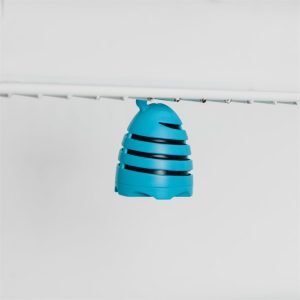 Camco Odor Absorber, With Hook to Hang IN Refrigerator, With Replaceable Activated Charcoal Bag, Unscented, Single – 44180
