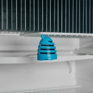 Camco Odor Absorber, With Hook to Hang IN Refrigerator, With Replaceable Activated Charcoal Bag, Unscented, Single – 44180
