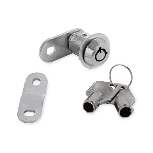 Camco Lock Cylinder, For Baggage Compartment Doors, Keyed Ace Cam Lock, 7/8 Inch, Single with 2 Ace Keys, With 1 Offset Cam and 1 Straight Cam – 44303