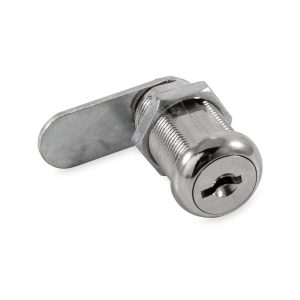 Camco Lock Cylinder, For Baggage Compartment Doors, Keyed Cam Lock, 1-1/8 Inch Length, Single with 2 Keys – 44363