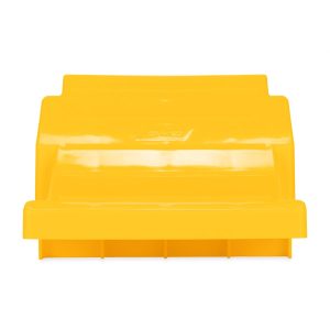 Camco Wheel Chock, Yellow, For Use with Leveling Blocks, Package of 2 – 44401