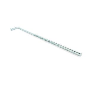 Camco Wheel Chock, For Use with Tandem Tires, With Lock, Yellow, Hard Plastic, Single – 44642