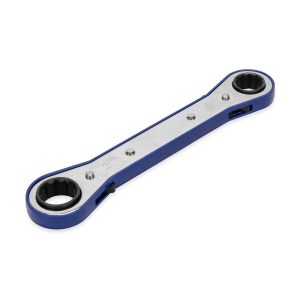 Camco Wheel Chock, For Use with Tandem Tires, Spacing of 3 to 10 Inches, With Ratchet Wrench, Locking, Metal, Single – 44662