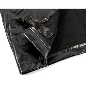 Camco Tire Cover, Single Tire Cover, For 30-32 Inch Tires, Slip on, Black, Vinyl, Set of 2 – 45248