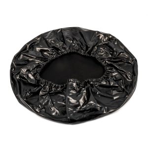 Camco Spare Tire Cover, Fits 27 Inch Diameter Tires, Solid, Black, Vinyl – 45258