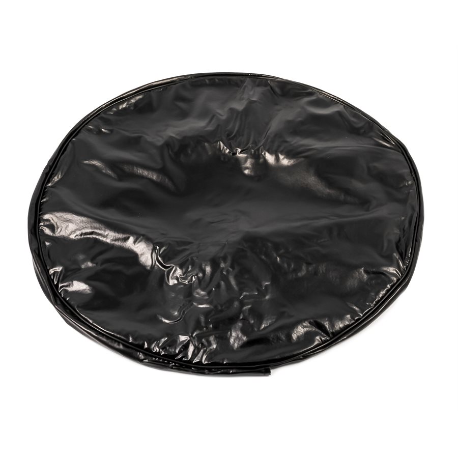 Camco Spare Tire Cover, Fits 27 Inch Diameter Tires, Solid, Black, Vinyl – 45258