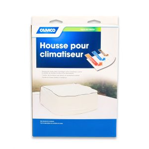 Camco Air Conditioner Cover, For Dometic Brisk II (new Style), Black, Vinyl, With Locking Draw Cord Mounting – 45269