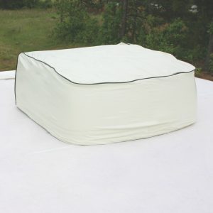 Camco Air Conditioner Cover, Fits Coleman Mach I, II and III Tsr Models Except Model #7100, Arctic White, Vinyl – 45391