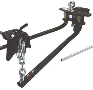 Camco Weight Distribution Hitch Sway Control Ball Mount, Replacement Part for Use with Eaz Lift Round Bar Weight Distributing Hitches – 48081