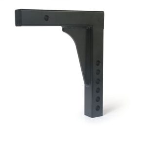 Camco Weight Distribution Hitch Shank, Adjustable Hi/ Low, 16 Inch Shank Length, 8-3/4 Inch Rise, 5-3/4 Inch Drop – 48133