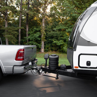 Camco Weight Distribution Hitch, Elite-S, Round Bar, 800 Pound Maximum Tongue Weight, 8000 Pound Maximum Gross Trailer Weight – 48191