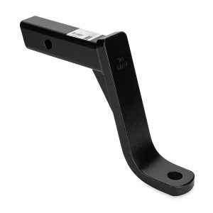 Camco Trailer Hitch Ball Mount, For 2 Inch Receiver, 10 Inch Length, 8 Inch Drop/ 6-3/4 Inch Lift, Non-Swivel, Non-Extendable, Without Ball – 48302