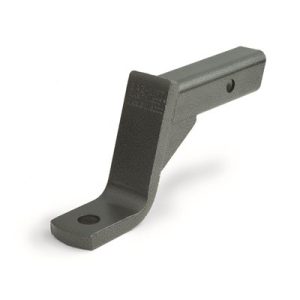 Camco Trailer Hitch Ball Mount, For 2 Inch Receiver, 10 Inch Length, 8 Inch Drop/ 6-3/4 Inch Lift, Non-Swivel, Non-Extendable, Without Ball – 48302