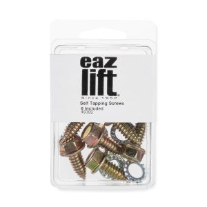 Camco Weight Distribution Hitch Sway Control Hardware, Sway Control Self Tap Screws, Package of 6 – 48389