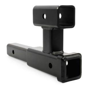Camco Trailer Hitch Extension, 2 Inch Receiver, Allows the Use of Hitch Mounted Accessories While Towing a Trailer – 48472