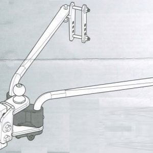 Camco Weight Distribution Hitch, Recurve R3, Trunnion Bar, 400 Pound Tongue Weight, With Shank, With 2 Inch Hitch Ball – 48770