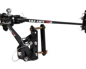 Camco Weight Distribution Hitch, Eaz-Lift TR3, Trunnion Bar, 800 Pound Maximum Tongue Weight, 8000 Pound Maximum Gross Trailer Weight – 48901