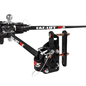 Camco Weight Distribution Hitch, Eaz-Lift TR3, Trunnion Bar, 1500 Pound Maximum Tongue Weight, 15000 Pound Maximum Gross Trailer Weight – 48902