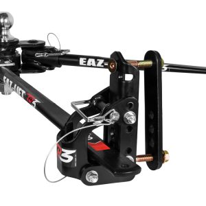 Camco Weight Distribution Hitch, Eaz-Lift TR3, Trunnion Bar, 1000 Pound Maximum Tongue Weight, 10000 Pound Maximum Gross Trailer Weight – 48904