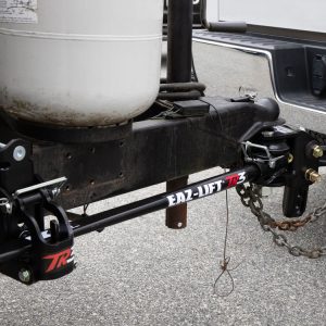 Camco Weight Distribution Hitch, Eaz-Lift TR3, Trunnion Bar, 1000 Pound Maximum Tongue Weight, 10000 Pound Maximum Gross Trailer Weight – 48904