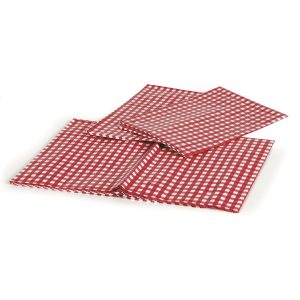 Camco Tablecloth, Rectangular, 54 Inch X 84 Inch, Red and White Checkered, Vinyl, With Bench Covers, With English/ French Language Packaging – 51021