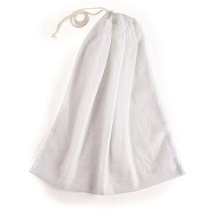 Camco Gear Bag, Dunk Bag, 19 X 22 Inch, Drawstring Closure, White, Nylon Mesh – 51031