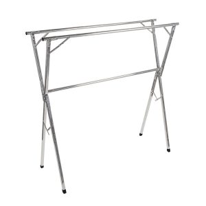Camco Clothes Line, Freestanding, 51-1/2 Inch Height X 28 Inch Width X 60 to 95 Inch Length When Open – 51339