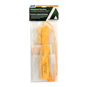 Camco Waterproof Pouch, Set of 3, One 10-1/2 Inch X 13-1/2 Inch/ One 6-3/4 Inch X 10 Inch and One 4-3/4 Inch X 7 Inch – 51340