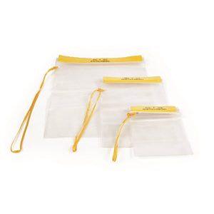 Camco Waterproof Pouch, Set of 3, One 10-1/2 Inch X 13-1/2 Inch/ One 6-3/4 Inch X 10 Inch and One 4-3/4 Inch X 7 Inch – 51340