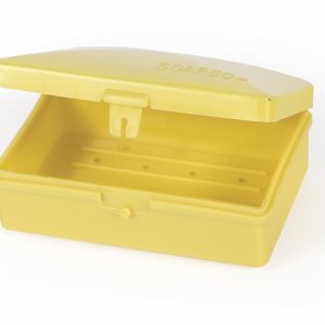 Camco Soap Holder, Box Style, Yellow, Plastic – 51356