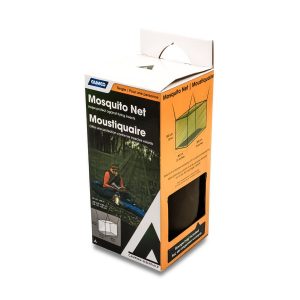 Camco Mosquito Net, Bedding Cover, Green Fine Polyester Net with 400 Holes Per Square Inch – 51366