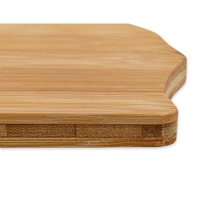 Camco Cutting Board, Countertop Use, Natural, Bamboo, State of California Shape, Natural Antibacterial Properties and Moisture Resistant – 53110