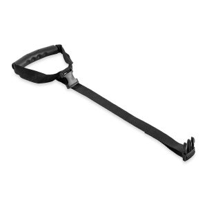 Camco Extension Cord Strap, Use to Secure Cord for Carrying or Storage, With Buckle Closure, Black, Nylon, With Handle – 55001