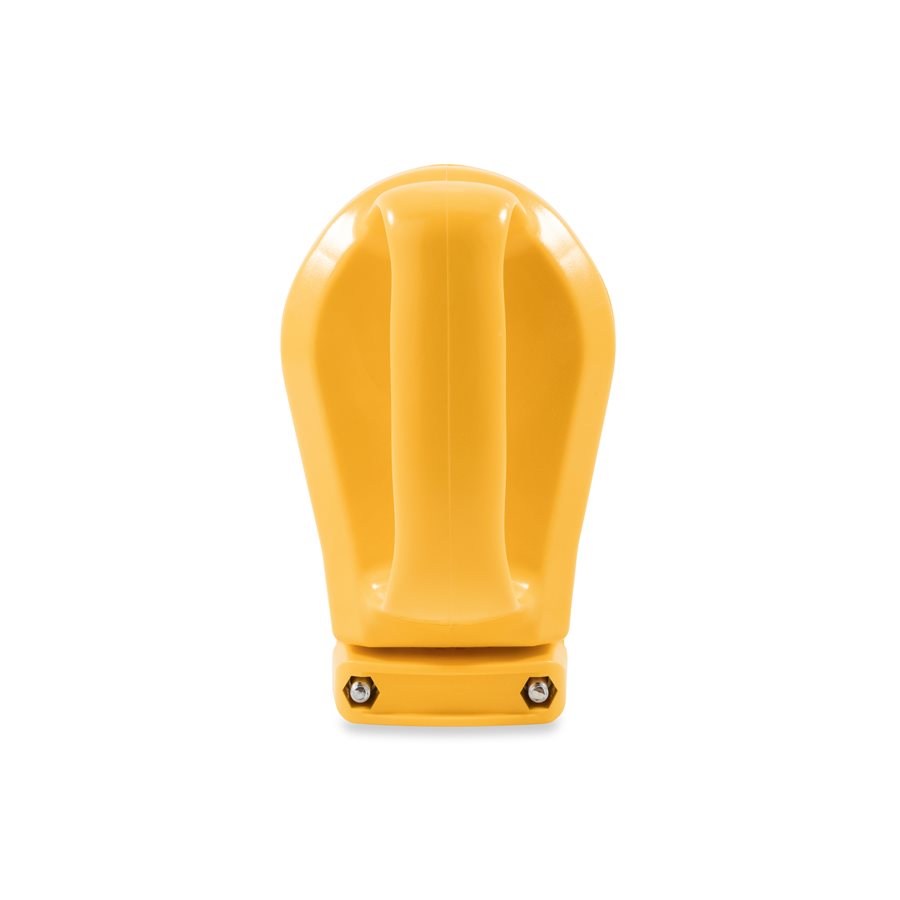 Camco Power Cord Plug End, Power Grip ™, Replacement Plug for Power Grip Power Cords, 30 Amp, TT-30P, With Plug Head Handle, Yellow, Bulk – 55242