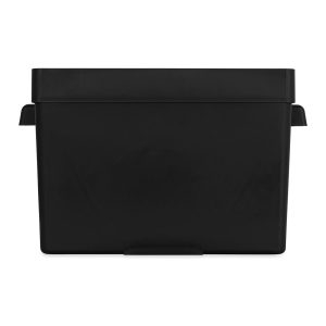 Camco Battery Box, Fits Group 24 Batteries, Includes Tie Down Strap/Securing Brackets/Hardware, Black, Polypropylene – 55362