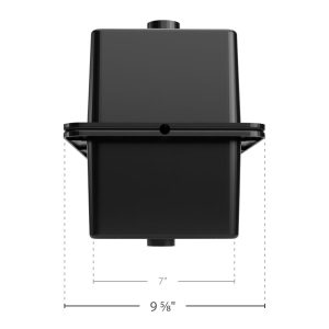 Camco Battery Box, Fits Group 24 Batteries, 14-7/8 Inch Height X 9-5/8 Inch Width X 10-1/4 Inch Depth, Black, Polypropylene – 55371