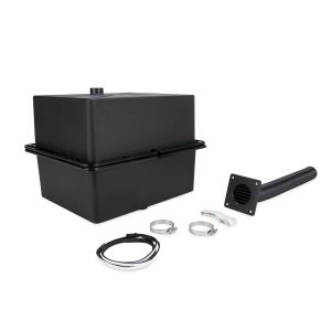 Camco Battery Box, Fits Group 24 Batteries, 14-7/8 Inch Height X 9-5/8 Inch Width X 10-1/4 Inch Depth, Black, Polypropylene – 55371