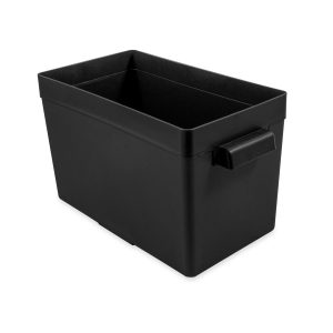 Camco Battery Box, Fits Group 27, 30 and 31 Batteries, Includes Tie Down Strap/Securing Brackets/Hardware, Black, Polypropylene – 55372