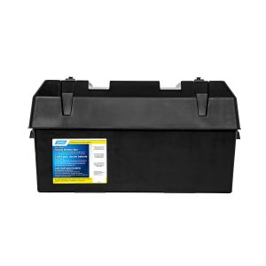 Camco Battery Box, Fits Two 6V Group GC2 Batteries or Two 12V Group 24/ 24M Batteries – 55374
